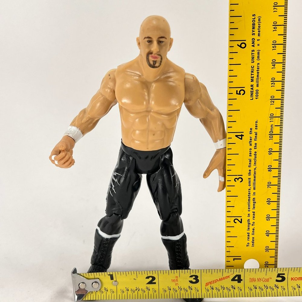 Vtg Justin Credible Wrestling Figure 1999 Jakks Pacific Titan Tron Live WWE - Picture 12 of 13